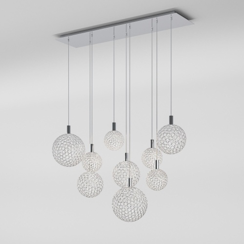 Подвесной светильник Eurosvet 90353/9 хром