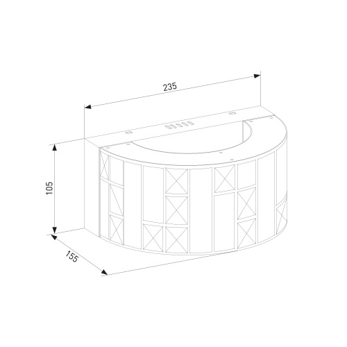 Настенный светильник Bogate's 473/1