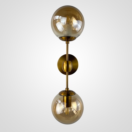 Бра Modo Sconce 2 Globes Gold 84999-22