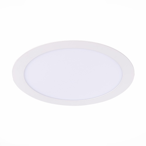 ST209.538.18 Св-к встр. Белый LED 1*18W 3000K 1 296Lm Ra80 110° IP20 D225xH8 90-265V Встраиваемые светильники