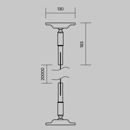Профиль Led Strip LM-B-20M