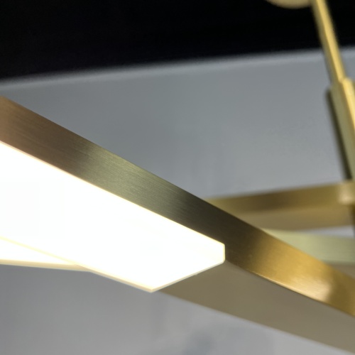 Люстра на штанге ORTON на 3 D96 Gold 241024-26