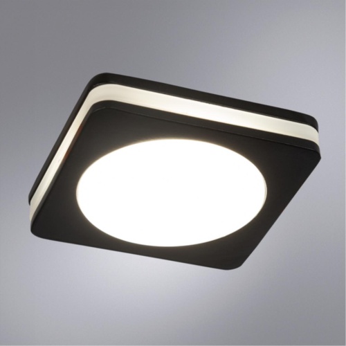 Точечный встраиваемый светильник Arte lamp A8432PL-1BK СВЕТИЛЬНИК ПОТОЛОЧНЫЙ
