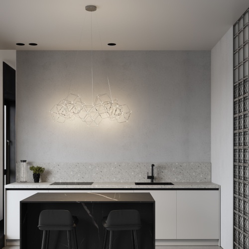 Подвесной светильник Eurosvet 90169/12 черный жемчуг