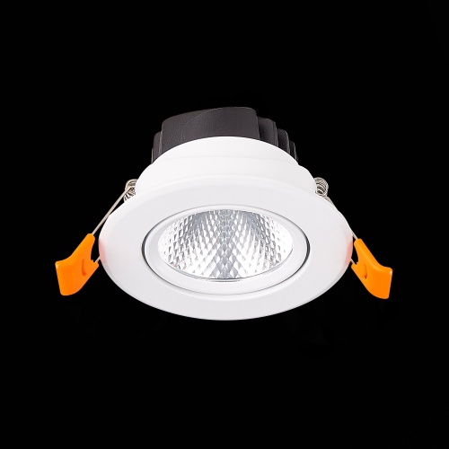 ST211.548.08.36 Св-к встр. Белый LED 1*8W 4000K 640Lm Ra80 36° IP20 D86xH50 220-240V Встраиваемые светильники