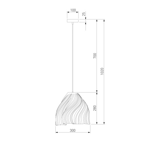 Подвесной светильник белый Eurosvet 40076/1