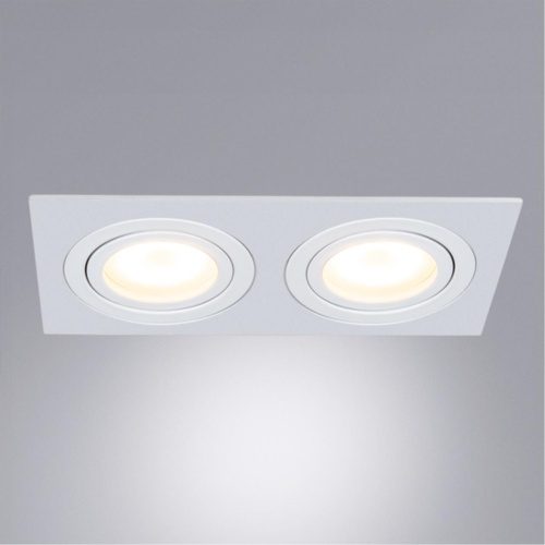 Точечный встраиваемый светильник Arte lamp A2168PL-2WH  СВЕТИЛЬНИК ПОТОЛОЧНЫЙ