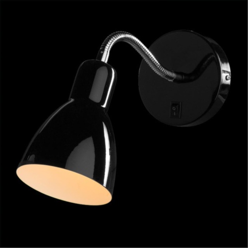 Бра Arte lamp A1408AP-1BK СВЕТИЛЬНИК НАСТЕННЫЙ