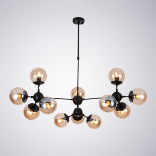 Люстра на штанге Arte lamp A1664SP-12BK СВЕТИЛЬНИК ПОДВЕСНОЙ