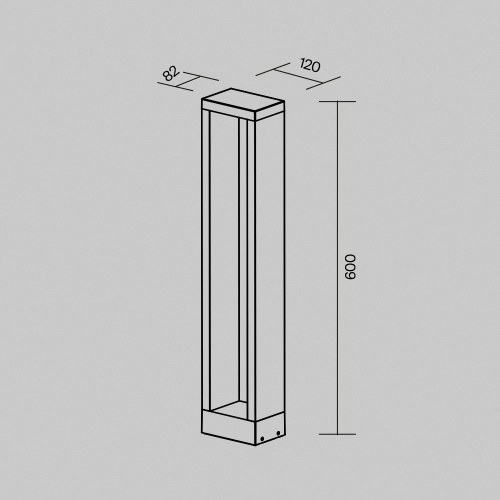 Ландшафтный светильник Outdoor O462FL-L10GF3K