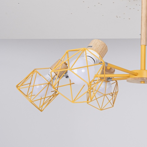 Потолочная люстра CORF B3 Yellow 6 lamps 192773-26