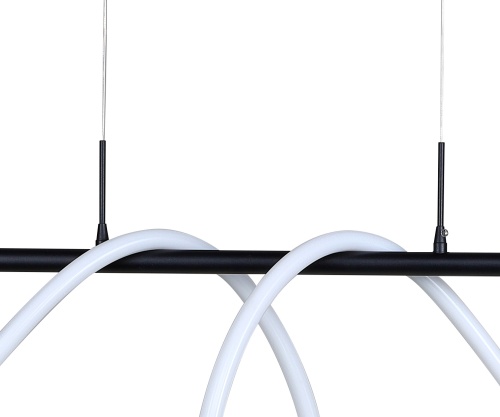 Подвес Kink Light димм.Далия черный Led 72W 08041,19(4000K)