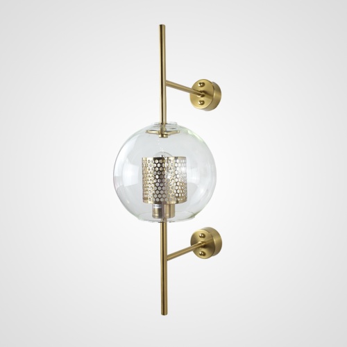 Настенный светильник CATCH WALL ball L55 brass 186792-26