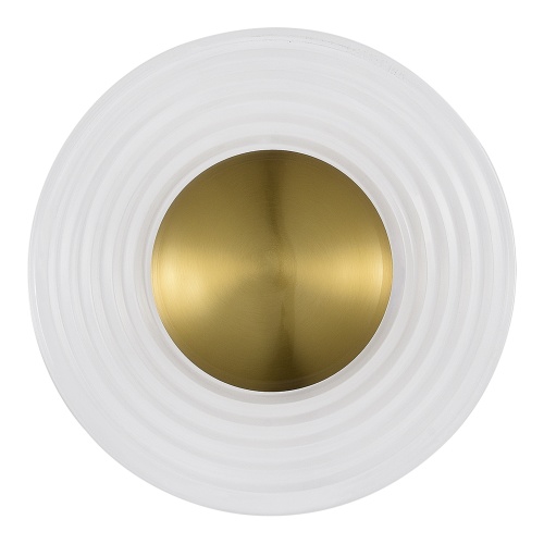 SL6125.301.01 Светильник настенный ST-Luce Латунь/Прозрачный LED 1*6W 3000K МУН