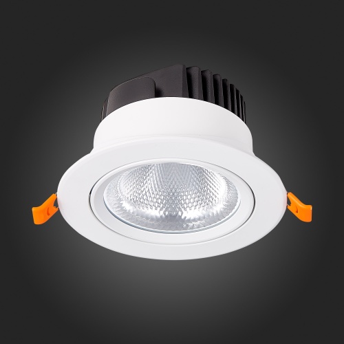 ST211.548.15.36 Св-к встр. Белый LED 1*15W 4000K 1 125Lm Ra80 36° IP20 D109xH65 220-240V Встраиваемые светильники