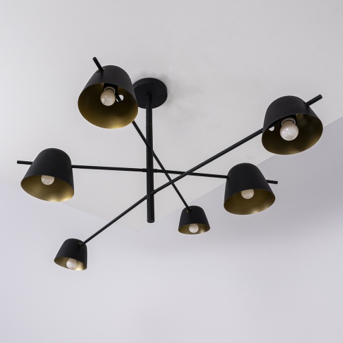 Люстра на штанге GODA Black 151692-26