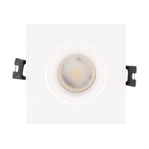 ST906.518.01_3 Светильник встраиваемый со сменным модулем ST-Luce белый/прозрачный LED 1*5.6W 4000K Встраиваемые светильники