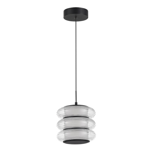 SL6239.403.03 Светильник подвесной ST-Luce черный/прозрачный LED 1*16W 3000K FRITTELA