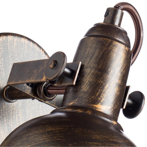 Arte lamp A5213AP-1BR СВЕТИЛЬНИК НАСТЕННЫЙ