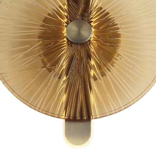 SL6141.311.01 Светильник настенный ST-Luce бронза/янтарь LED 1*11W 4000K WASI