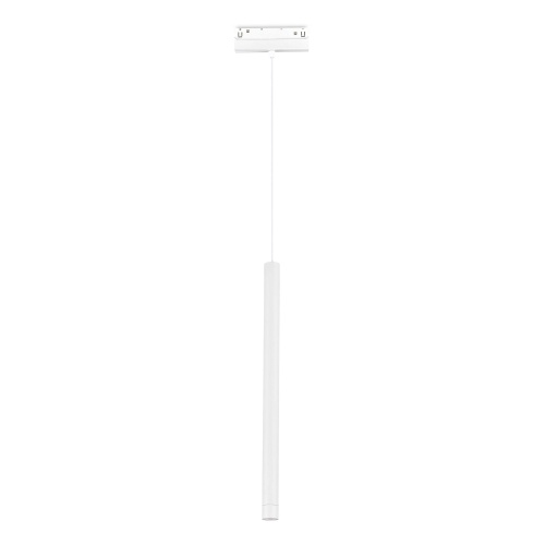 ST683.536.08 Магнитный трековый светильник Белый LED 1*8W 3000K 450Lm Ra90 24° IP20 D30xH500 48V SKYLINE 48