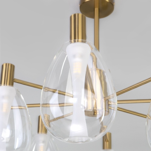  Eurosvet 60175/8/ потолочный светильник/ латунь Smart