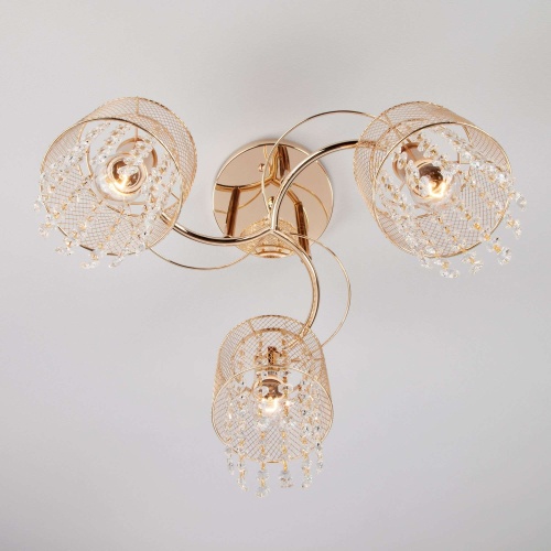 Потолочный светильник золото Eurosvet 30137/3