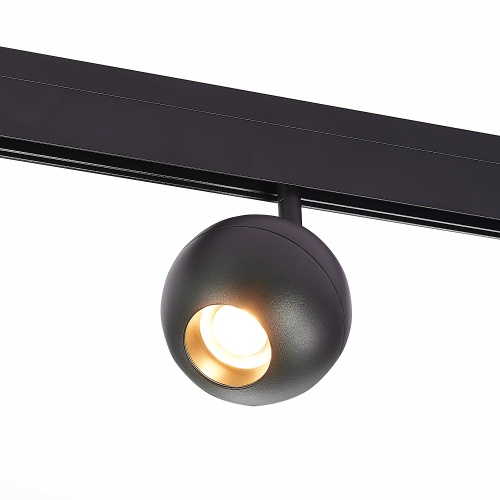 ST354.436.12 Магнитный трековый светильник Черный LED 1*12W 3000K 680Lm Ra&gt;80 36° IP20 L120xW100xH19 SKYLINE 48