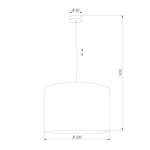 Подвесной светильник TK Lighting 11213 Vellum Sabia