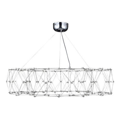 SL6602.103.72 Светильник подвесной ST-Luce Хром/Прозрачный LED 1*72W 4000K GRAVETTA