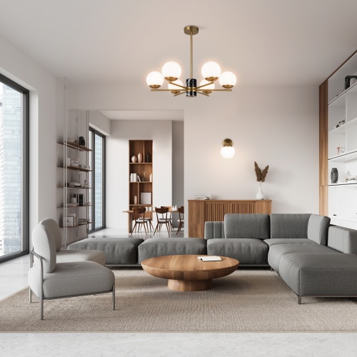 Подвесной светильник Freya FR5230PL-06BS