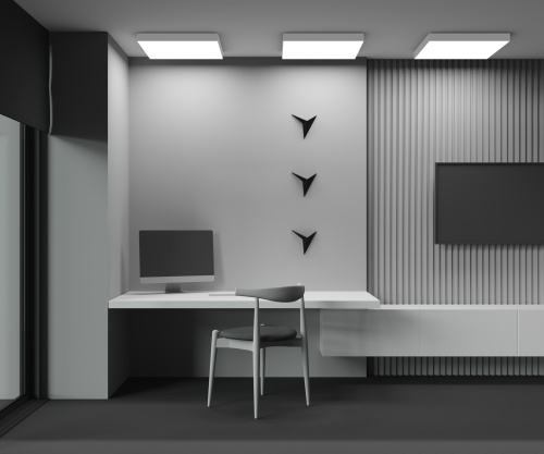 Потолочный светильник Technical C032CL-90W3K-SQ-W