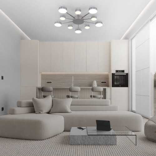 Потолочный светильник Eurosvet 90242/10 хром