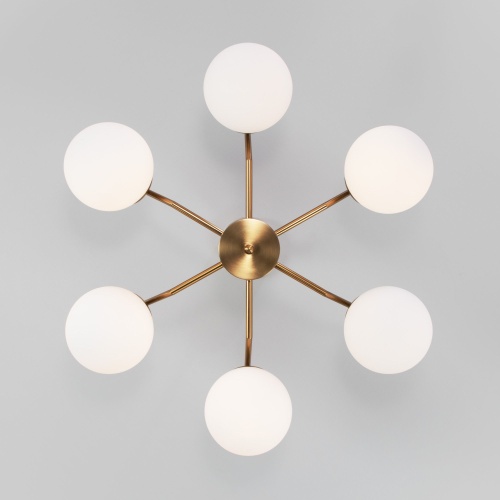 Потолочный светильник Eurosvet 70154/6 латунь