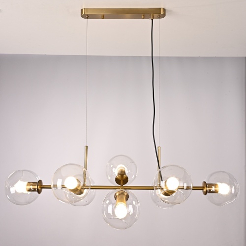 Люстра Staggered Glass Chandelier 8 от Imperiumloft 107263-22