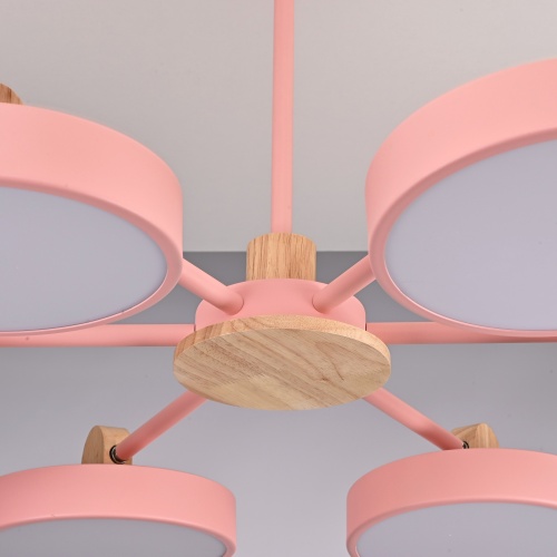 Потолочная люстра MOVE 6 Pink 178255-26