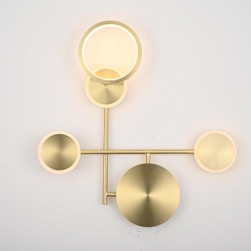 Настенный светильник ZINGY D Brass 209016-23