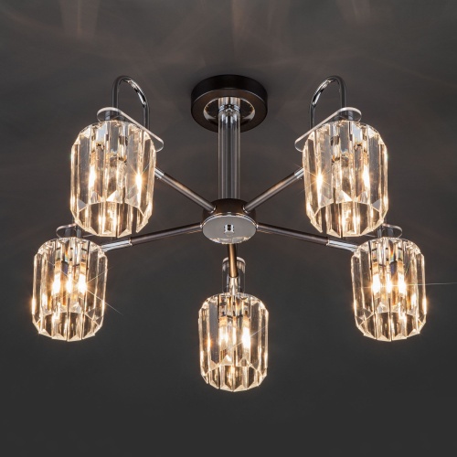 Потолочный светильник Eurosvet 70090/5 графит Smart