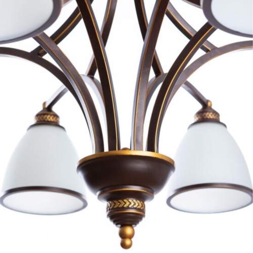 Подвесная люстра Arte lamp A9518LM-8BA СВЕТИЛЬНИК ПОДВЕСНОЙ