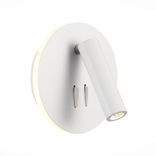 SL1586.513.01 Светильник настенный Белый LED 1*8W 3000K 624Lm Ra&gt;80 24° IP20 L-xW155xH155 170-240V Настенные светильники