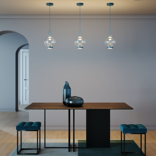  Eurosvet 50267/1 LED/ подвесной светильник/ синий