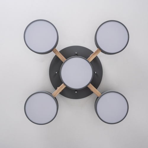 Потолочная люстра JOIST 5 Gray 178329-26