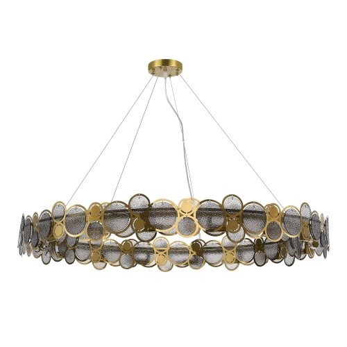 SL6133.313.16 Светильник подвесной ST-Luce Латунь/Дымчатый G9 LED 16*5W 4000K SWATCH