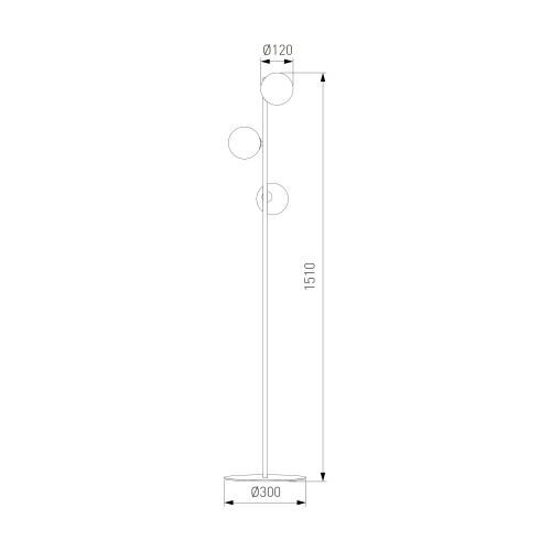Estera TK Lighting 5717/ напольный светильник