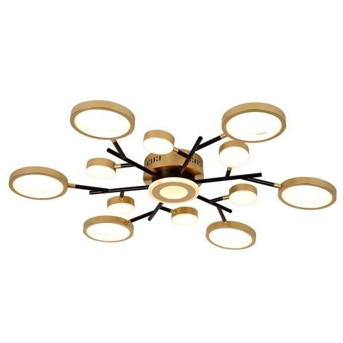 Потолочный светильник F-Promo 4686-13C, потолочный светильник, D880xH80, LEDx140W/70W/70W, 7540/3840/3750LM, 4000/6500/3500K, included, remote control