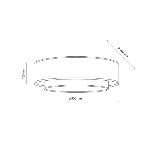 Потолочный светильник TK Lighting 11046 Calisto Juta