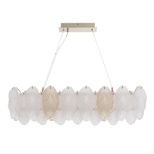 SL6135.233.01 Светильник подвесной ST-Luce золото/прозрачный, янтарный LED 1*24W 3000K LIGHTSOME