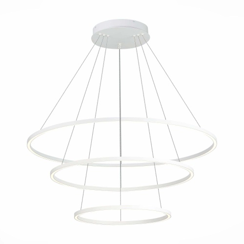 ST605.503.114 Cветильник подвесной SMART ST-Luce Белый/Белый LED 1*114W 2800-6500K AURA