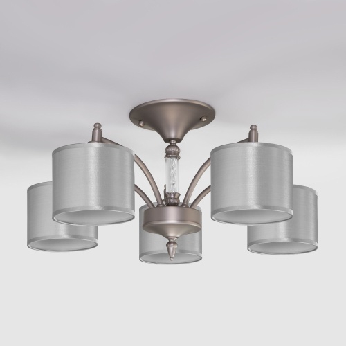 Потолочный светильник Eurosvet 60080/5 сатин-никель