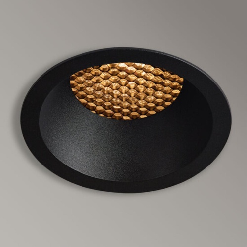 Точечный встраиваемый светильник Arte lamp A8093PL-1BK Светильник потолочный встраиваемый DUCRE для MR16 Ø70x33мм черный IP20 монтаж Ø60мм